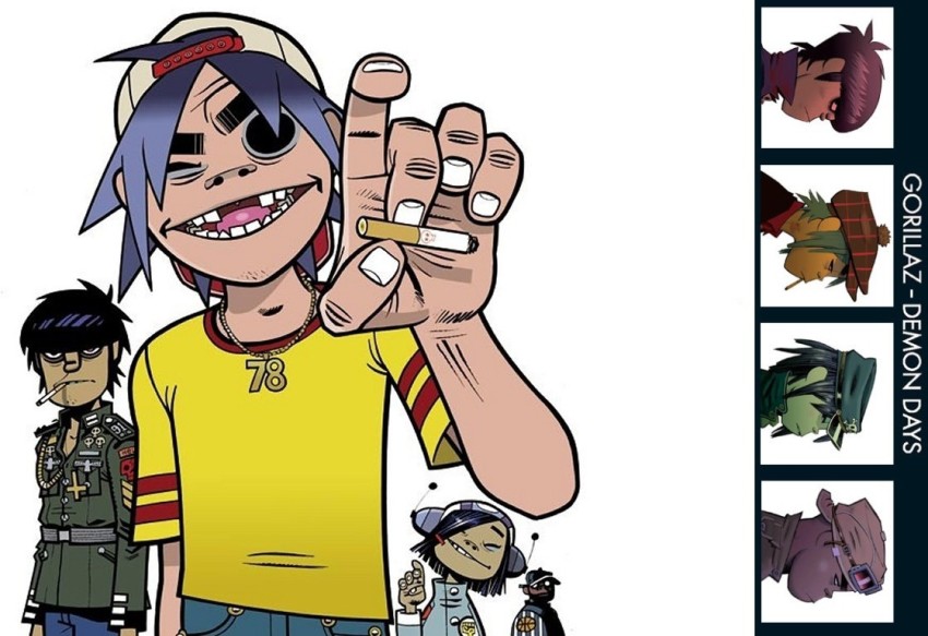 Gorillaz Wallpaper  Music Wallpapers Gallery  PC Desktop Wallpaper   Gorillaz art Gorillaz Music wallpaper