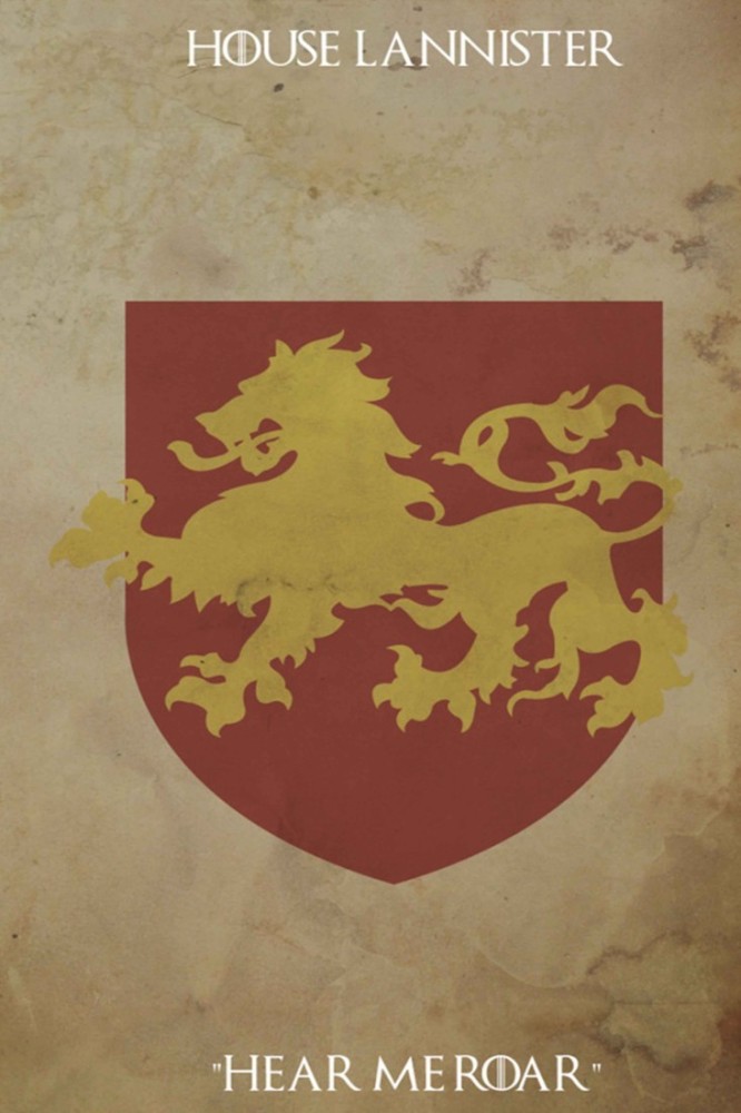 game of thrones house lannister wallpaper