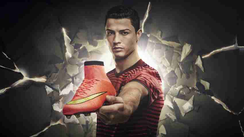 Cristiano Ronaldo Nike Mercurial Football Boots ON FINE ART PAPER HD QUALITY WALLPAPER POSTER Fine Art Print Art Paintings posters in India Buy art film design movie music nature