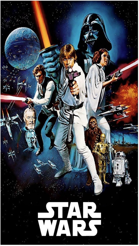 Original Quotes Decorative Star Wars Poster Paper Print - Movies