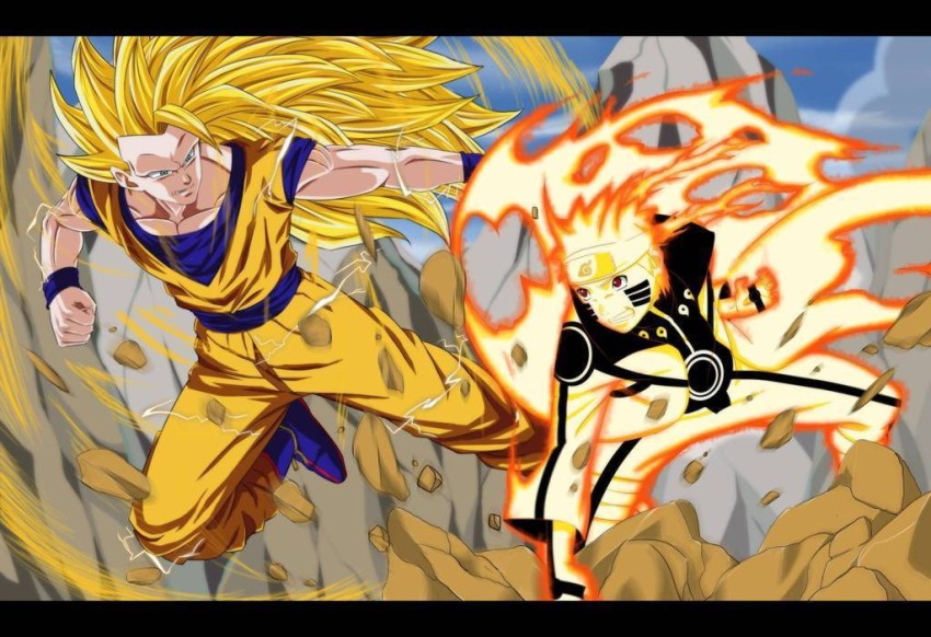 GOKU vs NARUTO ANIME MOVIE! (Naruto vs Dragon Ball Super Movie)