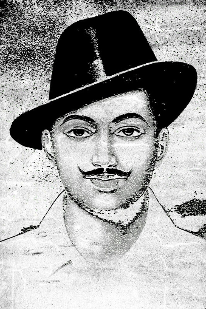 Pencil Drawing Of Bhagat Singh PNG Image | Transparent PNG Free Download on  SeekPNG