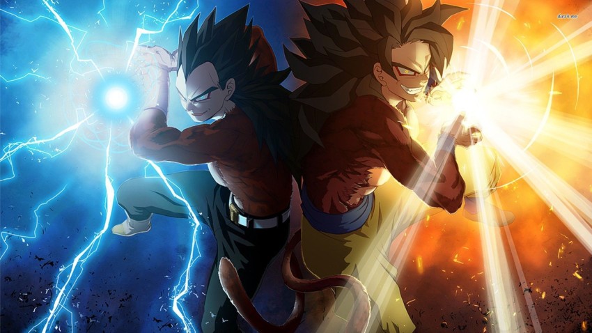 Vegeta and Son Goku - Dragon Ball GT Athah Fine Quality Poster Paper Print  - Animation & Cartoons, Decorative posters in India - Buy art, film,  design, movie, music, nature and educational