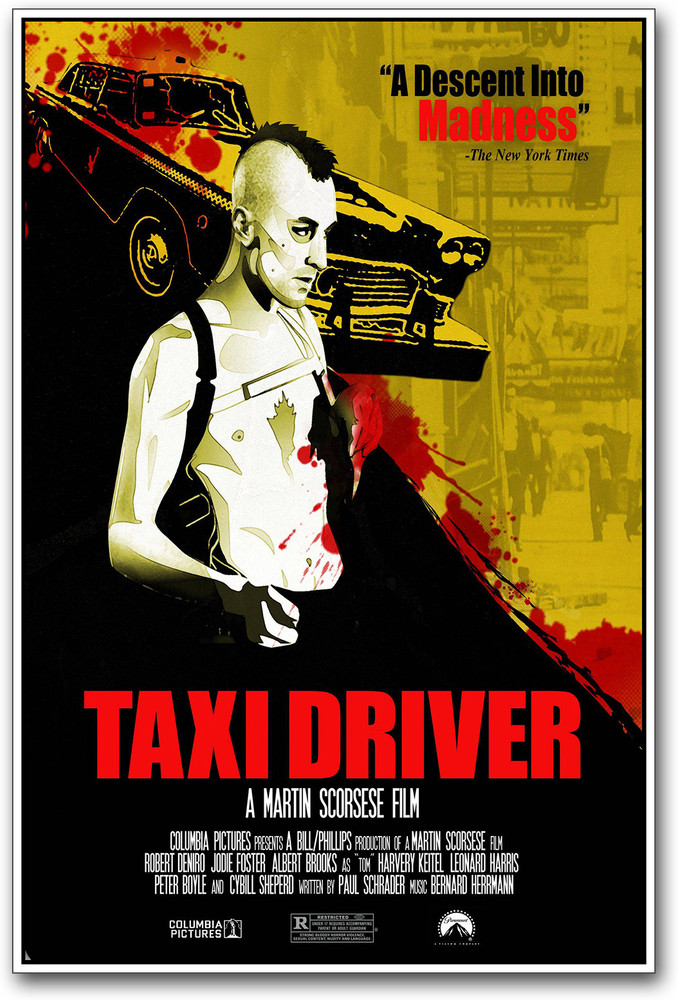 Taxi Driver Movie Photographic Paper Movies posters in India