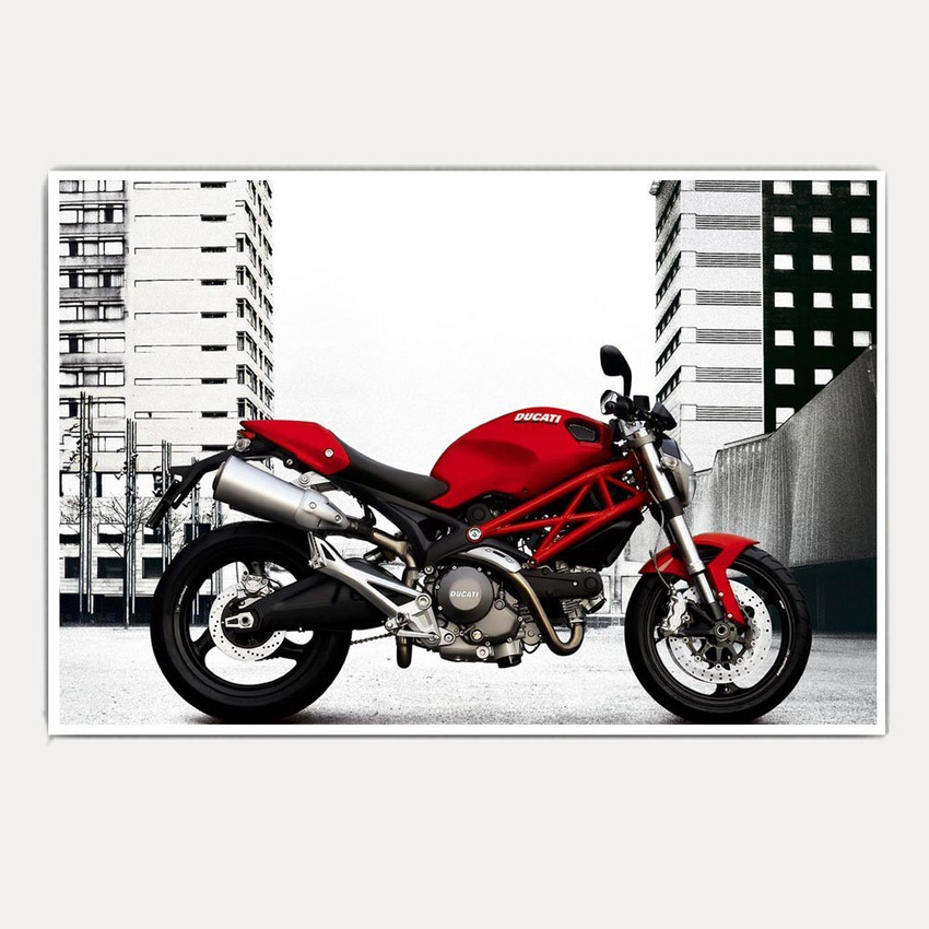Ducati monster bike super bike jumbo size poster Paper Print Abstract posters in India Buy art film design movie music nature and educational paintings wallpapers at Flipkart