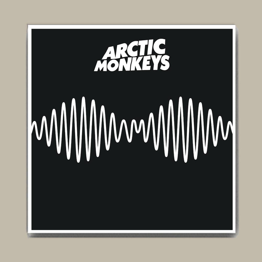 Arctic Monkeys Floral Logo