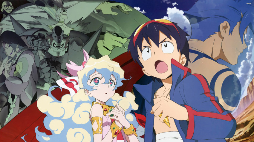 tengen toppa gurren lagann-simon  Gurren laggan, Anime, Imagens marvel