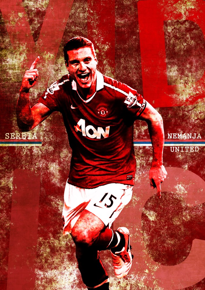 FerdinandVidic Wallpaper by AlbertGFX on DeviantArt