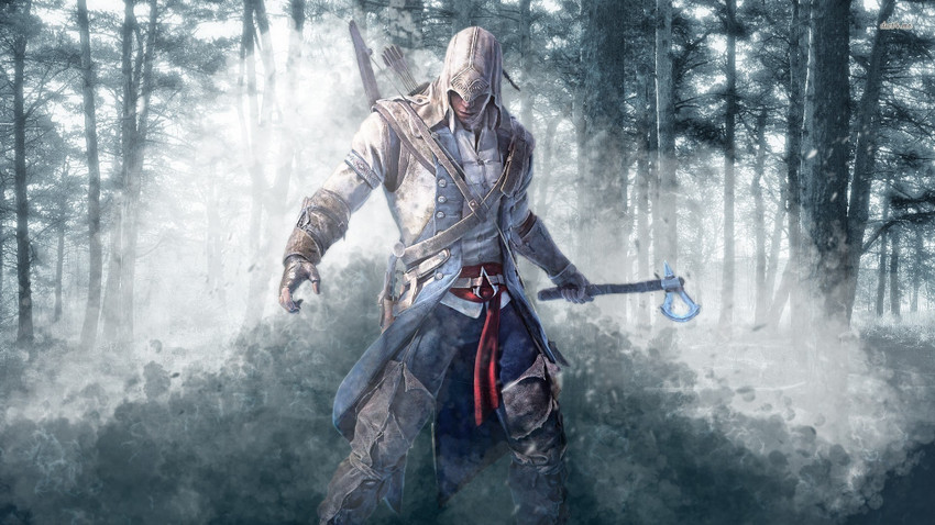 Poster Assassin's creed III - connor