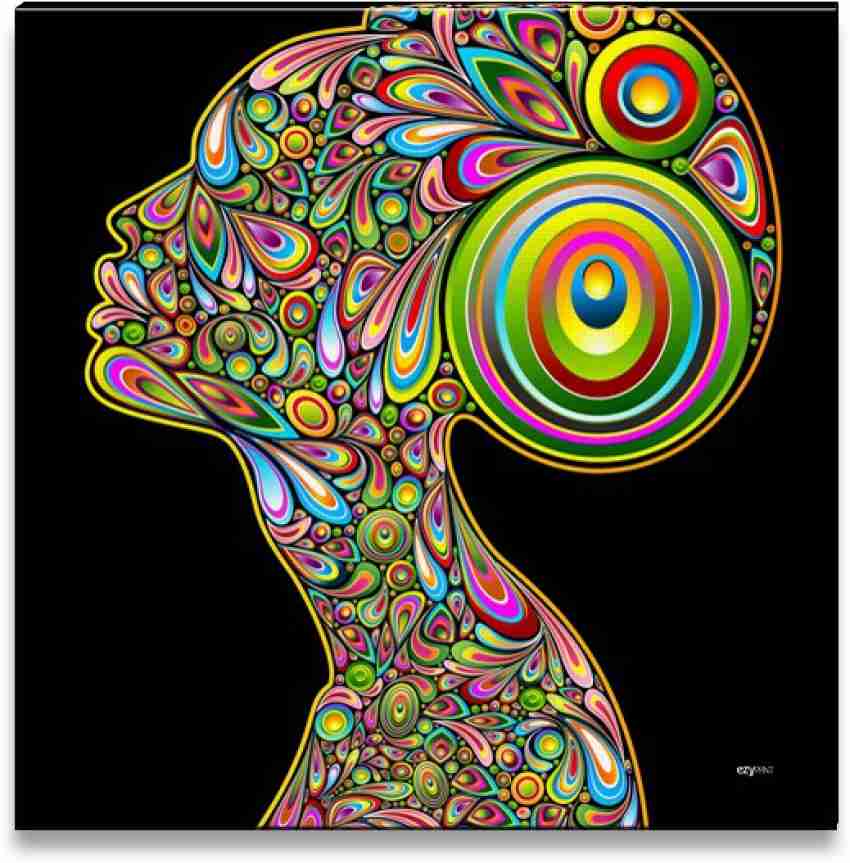 Psychedelic Woman Paint By Numbers Kit
