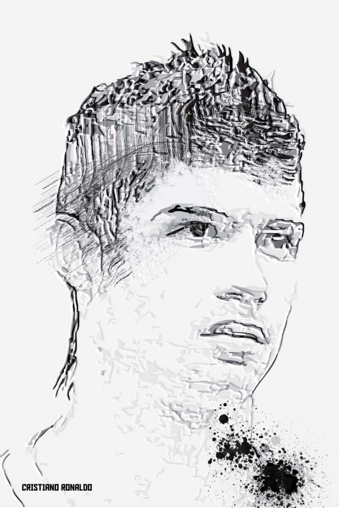How To Draw Cristiano Ronaldo Step by Step - [16 Easy Phase] | Ronaldo,  Cristiano ronaldo, Easy drawing steps