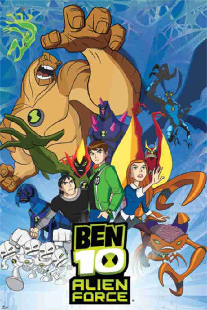 Ben 10 - Alien Force - Cast Paper Print - TV Series posters in