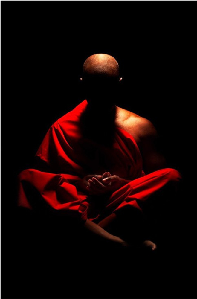 Buddhist monk meditation hot sale