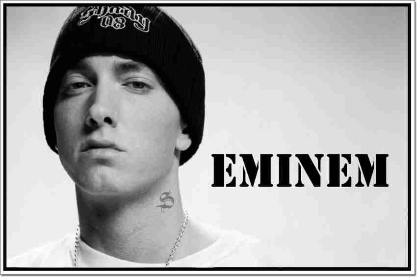 Posterhouzz Eminem Poster Paper Print - Music posters in India