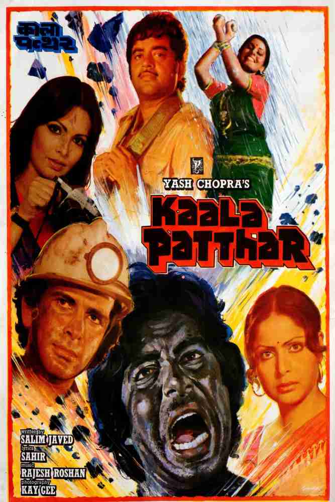 Kaala Patthar Paper Print Movies posters in India Buy art