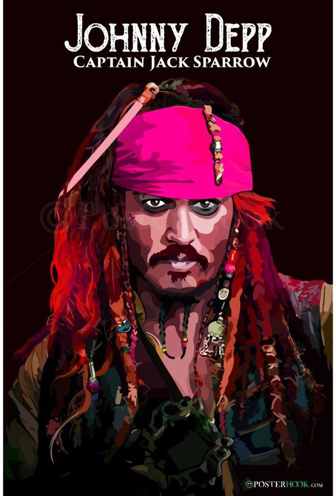 Pirates of the Caribbean LP Record Album Cover Poster Print 