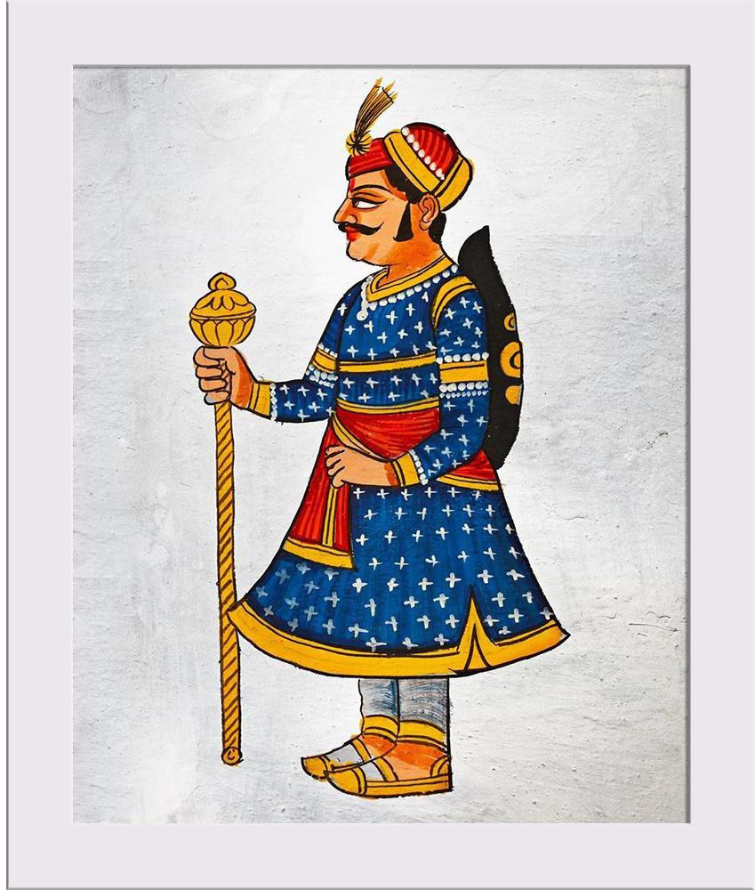 Cartoon Indian King