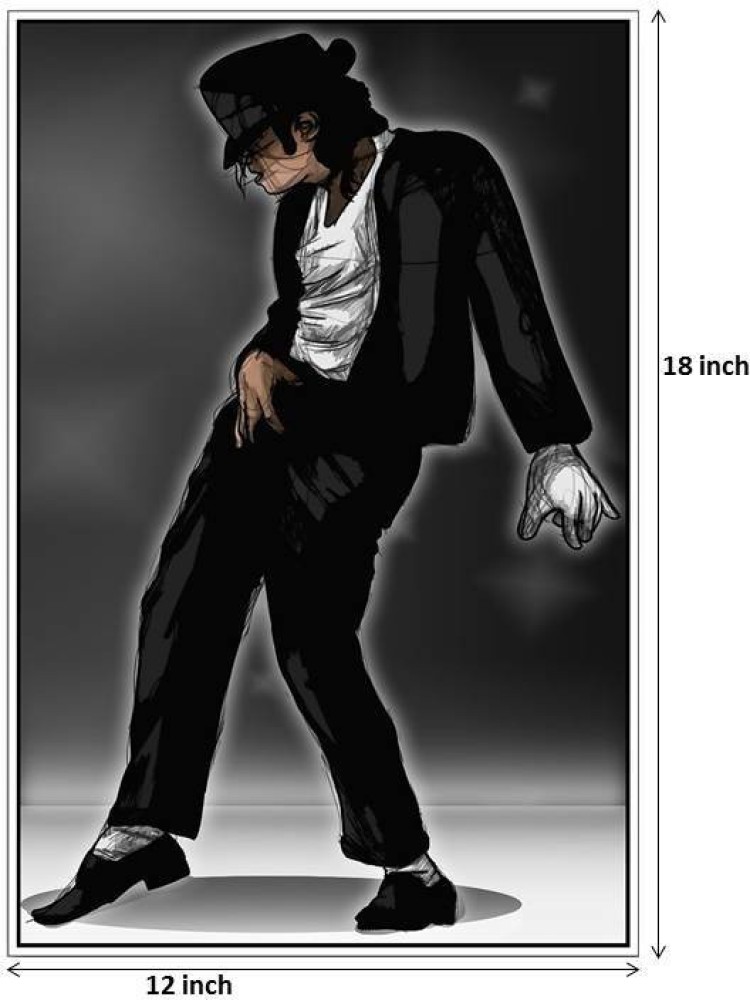 drawing of michael jackson dancing