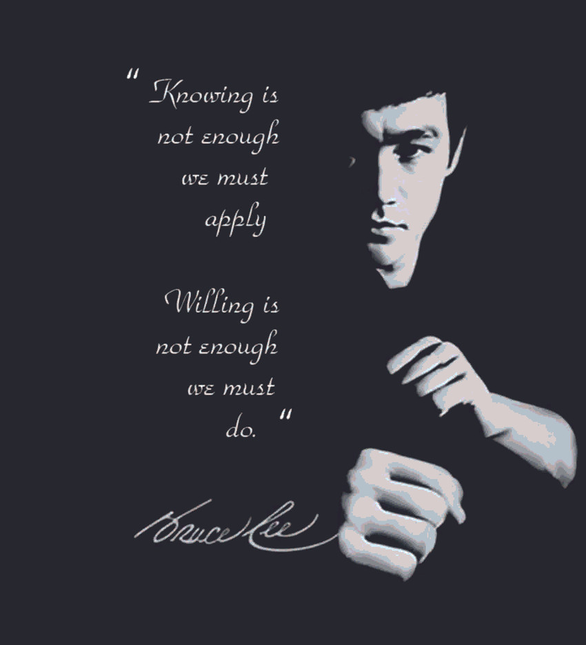 Bruce Lee Quote Photographic Paper Quotes Motivation posters in India Buy art film design movie music nature and educational paintings wallpapers at Flipkart