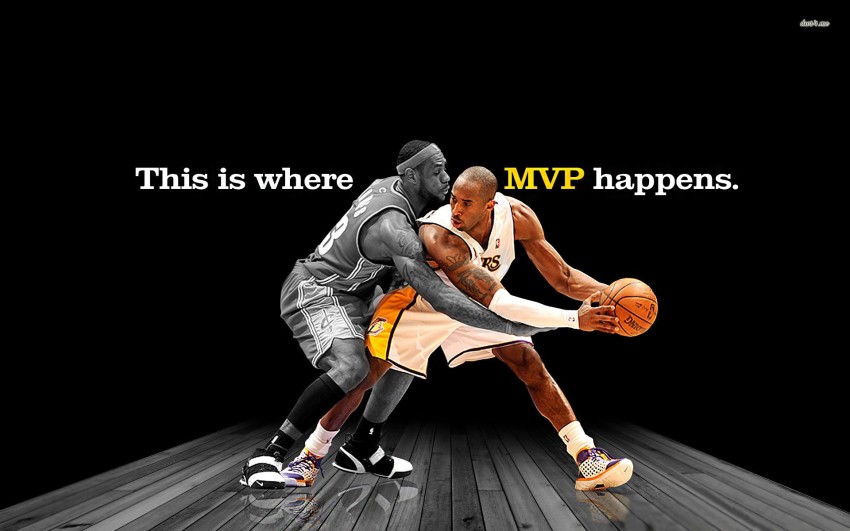 Kobe Bryant vs. LeBron James Athah Fine Quality Poster Paper Print -  Sports, Vehicles, Personalities posters in India - Buy art, film, design,  movie, music, nature and educational paintings/wallpapers at Flipkart.com