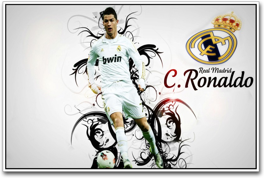 print o craft cristiano ronaldo red real madrid jersey Print