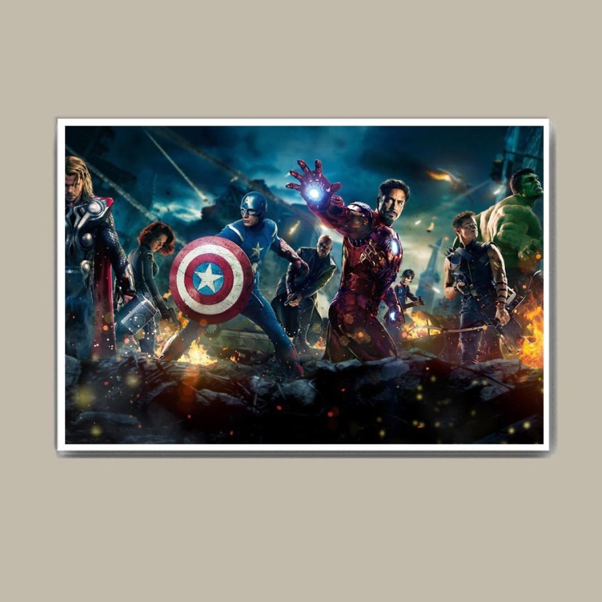 Tableau Avengers - Affiche Marvel