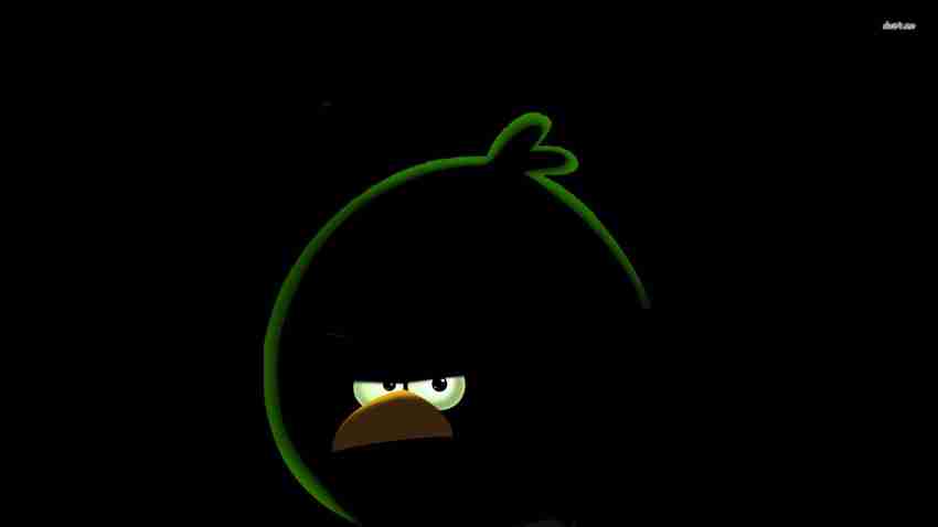angry bird black bird wallpaper