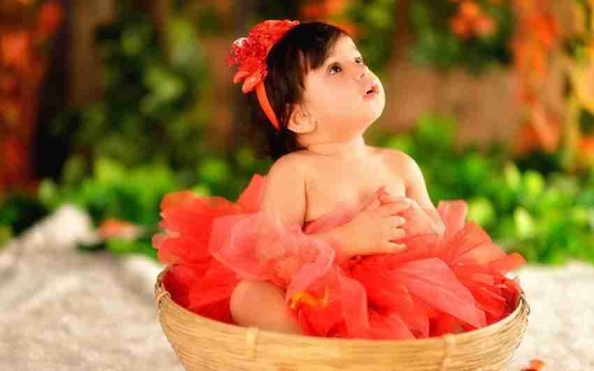 Posterhouzz Cute Baby Girl Dressed inTutu Photographic Paper - Children  posters in India - Buy art, film, design, movie, music, nature and educational  paintings/wallpapers at