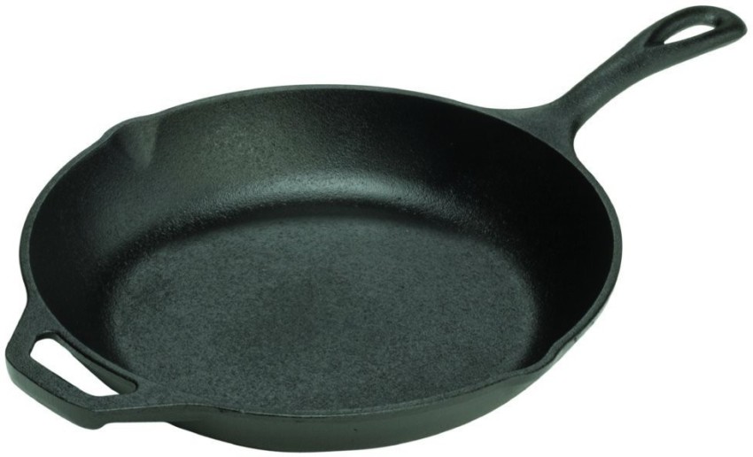 Lodge LCS3 Cast Iron Chef's Skillet, Pre-Seasoned, 10-Inch