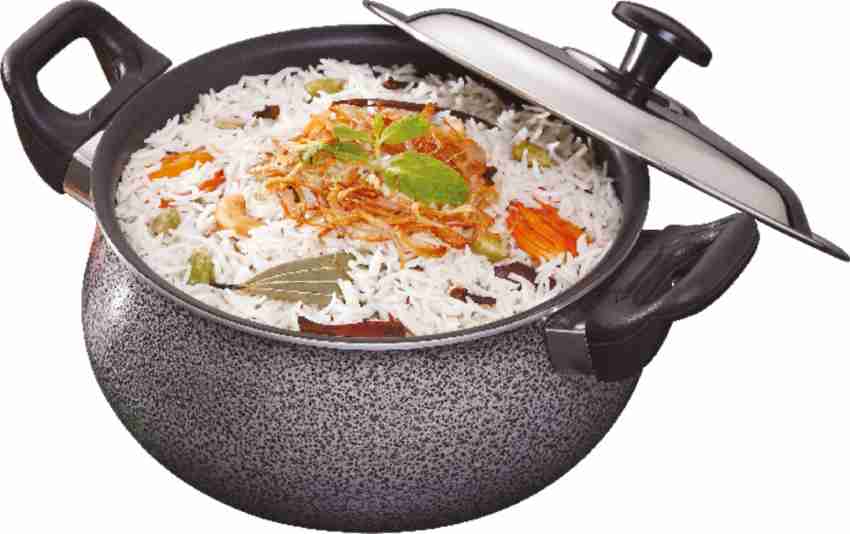 Authentic Biryani Handi Pot - 3.5L Capacity - Non-Stick Cooking Utensil 