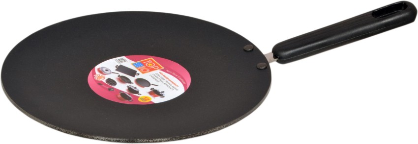 Tinax Indian 10 Inches Roti Tawa With Handle Tawa 25.49 cm