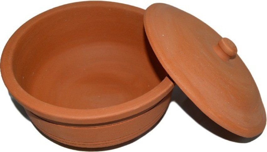 Clay Biriyani rice pot with lid 20CM