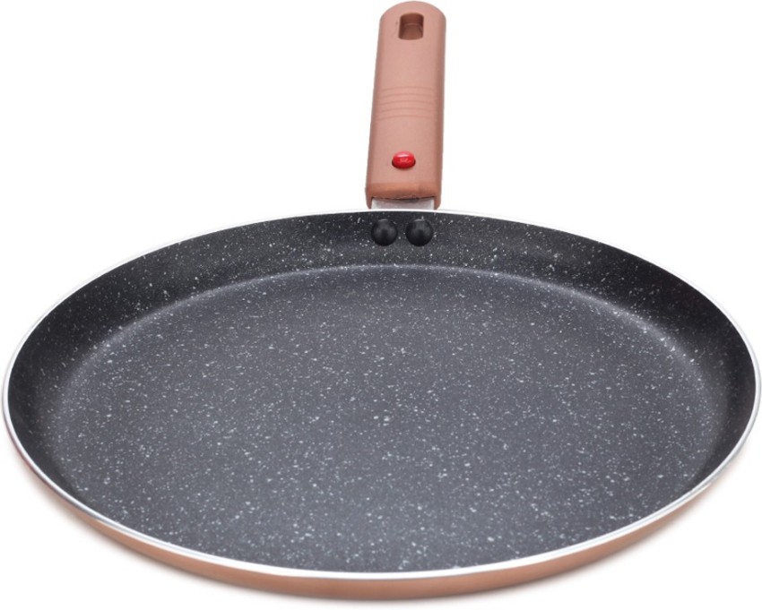 Prestige 250mm Omega Deluxe Granite Omni Non-Stick Dosa Tava/Griddle, 10