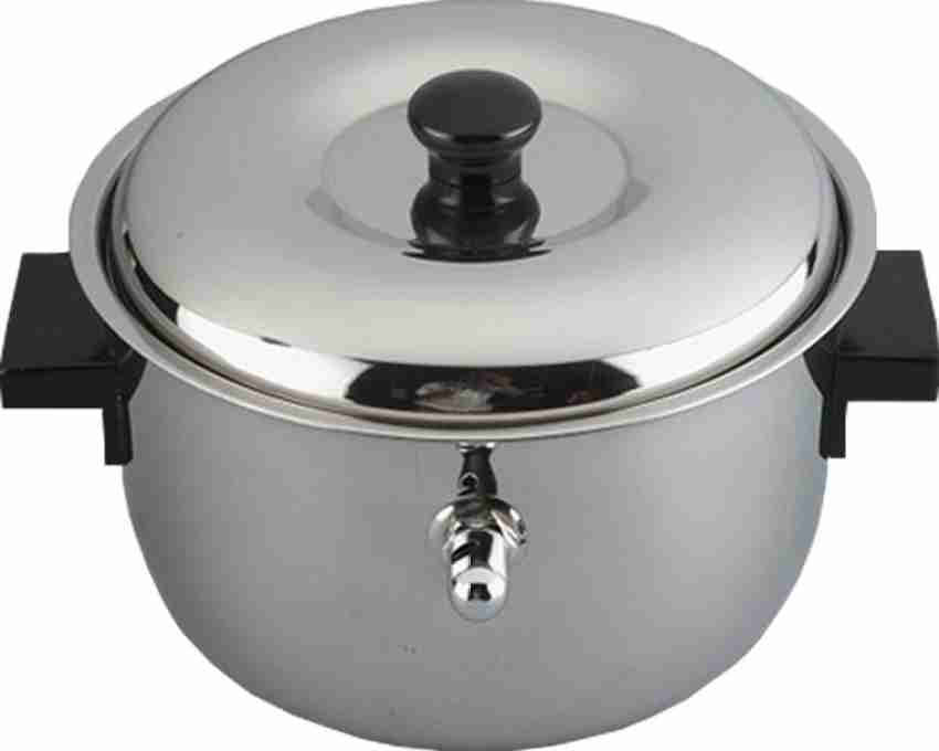 Anantha Stainless steel Milk cooker Pot 20 cm diameter 1.5 L