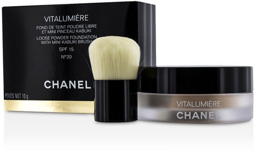 Demonstrere hypotese Sammentræf Chanel Vitalumiere Loose Powder Foundation SPF15 With Mini Kabuki Brush -  Buy Baby Care Products in India | Flipkart.com