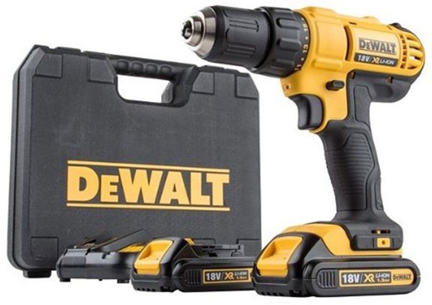 DEWALT 18V Li Ion Cordless Screwdriver DCD771C2 Pistol Grip