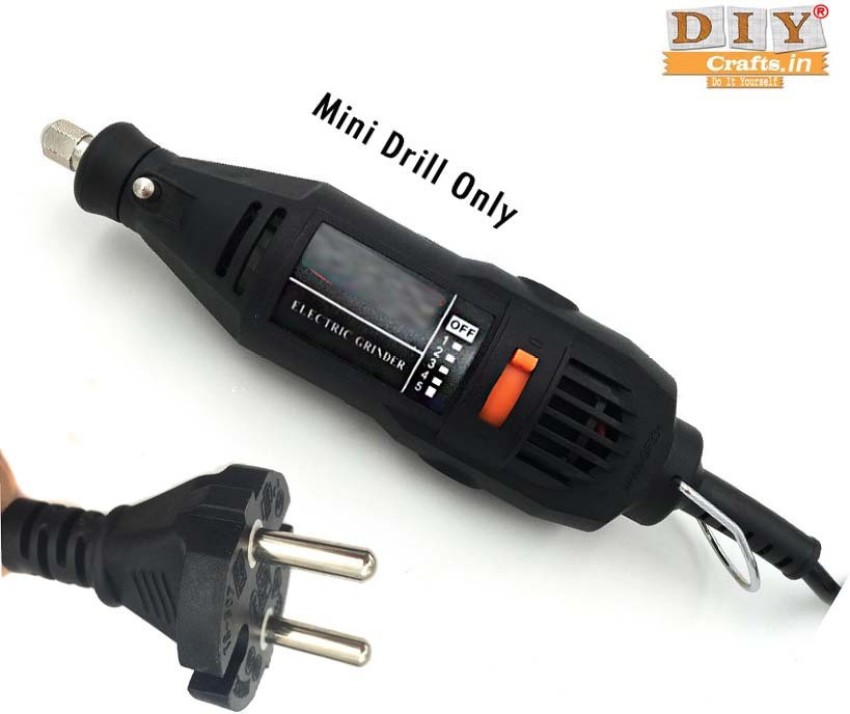 DIY Crafts Hand Electric Power Tools Mini Drill Dremel Rotary Tool Electric  Power Tools Drill Dremel Rotary Tool + 140 Pcs Accessories Pistol Grip Drill  Price in India - Buy DIY Crafts