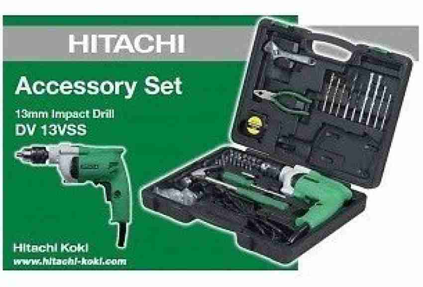 Hitachi 13mm Impect Drill Accessory Set Power Hand Tool Kit