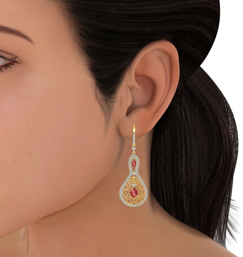 Bluestone hot sale earrings gold