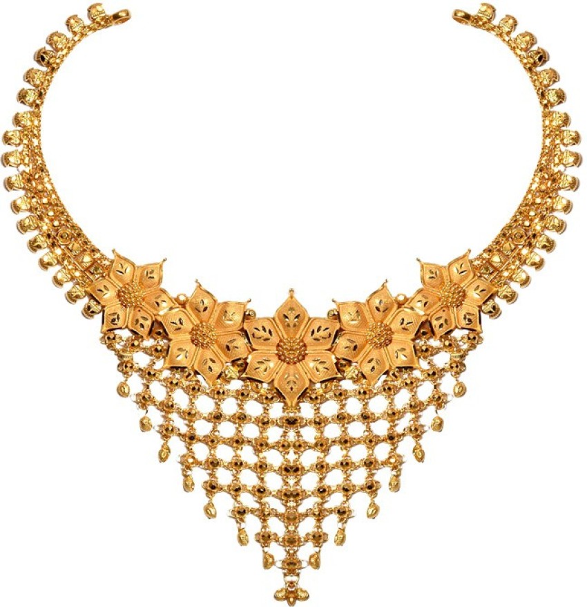 Senco gold choker designs store with price