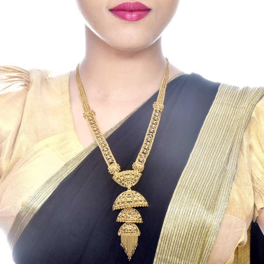 Senco gold long on sale necklace collection with price