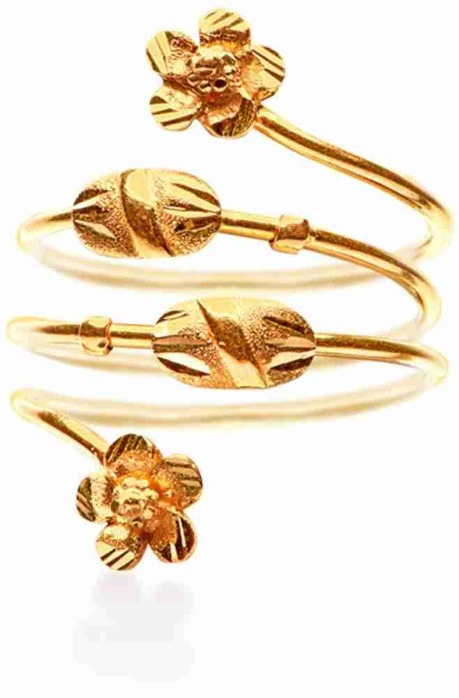 Senco Gold Spiral 22kt Yellow Gold ring Price in India Buy Senco Gold Spiral 22kt Yellow Gold ring online at Flipkart