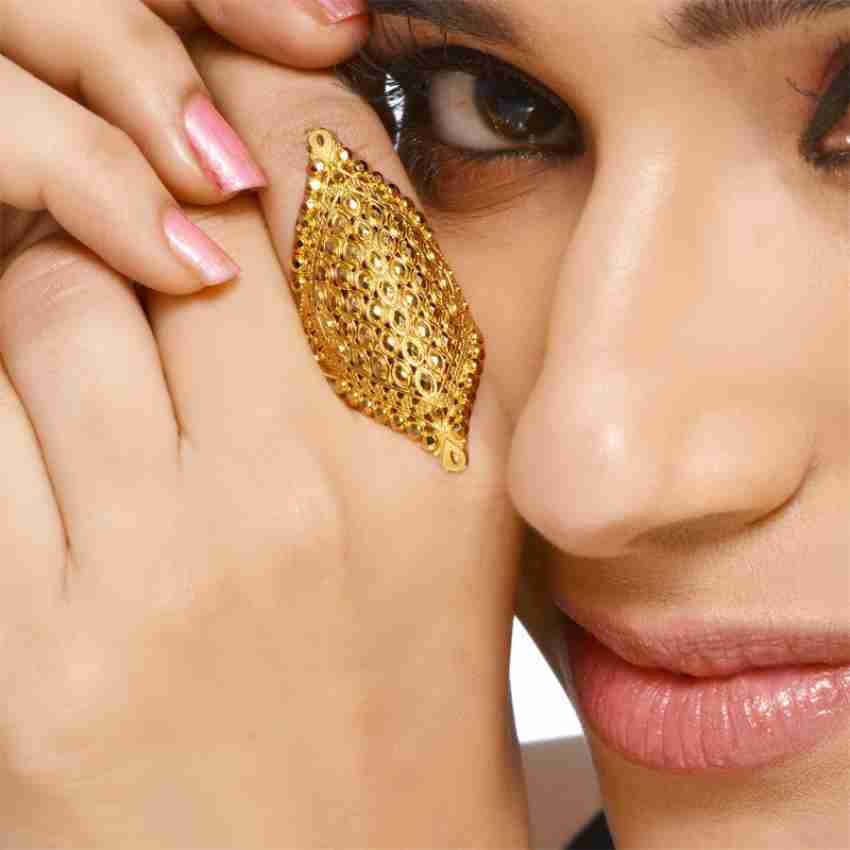 Senco Gold Texture 22kt Yellow Gold ring Price in India Buy