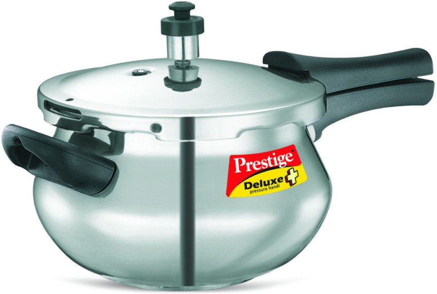 Prestige Deluxe Plus Mini Handi 3.3 L Outer Lid Induction Bottom Pressure Cooker