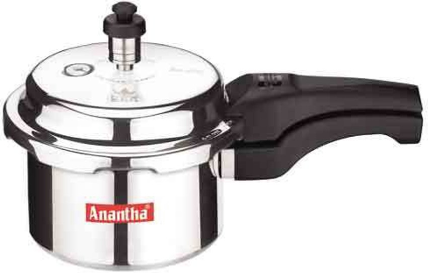 Anantha outerlid aluminium 1.5 L Pressure Cooker Price in India
