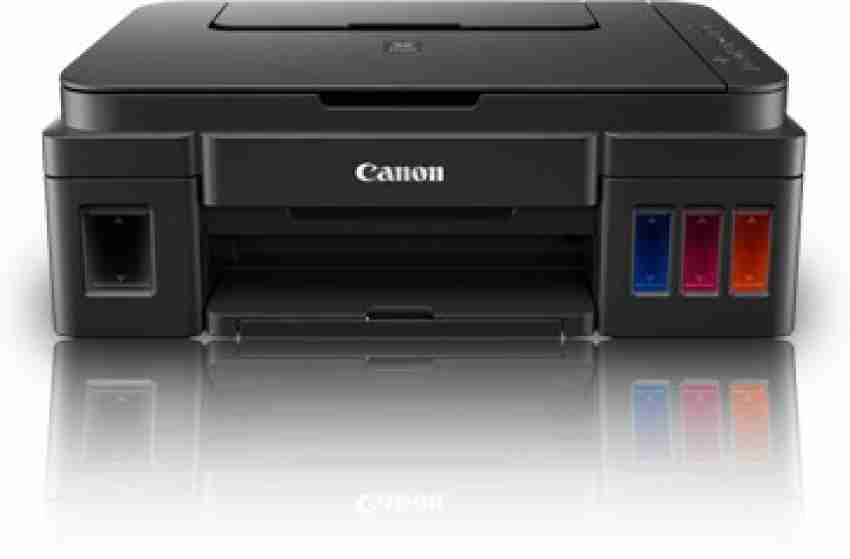 Canon PIXMA MegaTank G3000 All in One WiFi Inktank Colour Printer with 2  Additional Black Ink Bottles.