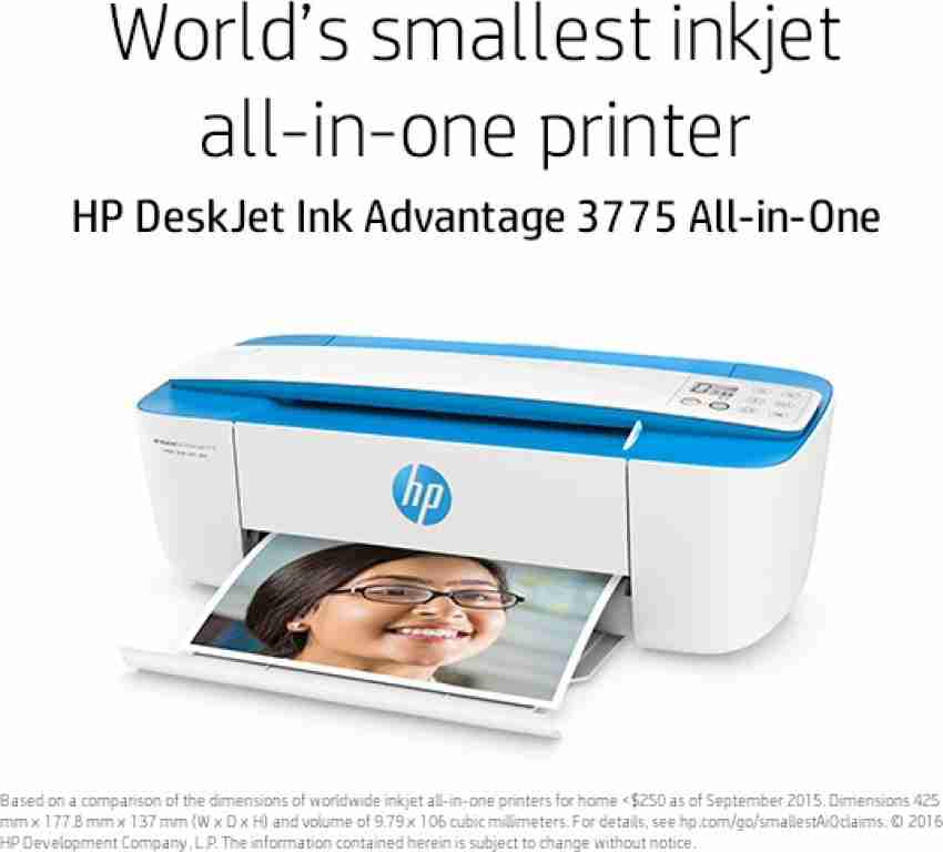 Impresora Multifuncional HP Deskjet Ink Advantage 3775