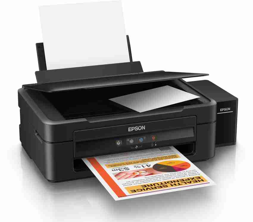 Fancy kjole rødme menu Epson L220 Multi-function Inkjet Printer in Black Color - Flipkart.com