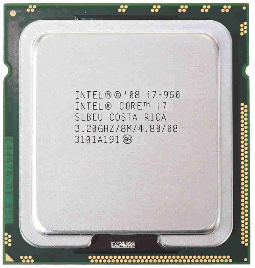 Intel Core i7-960 3.2 GHz Upto 3.46 GHz LGA 1366 Socket 4 Cores 8