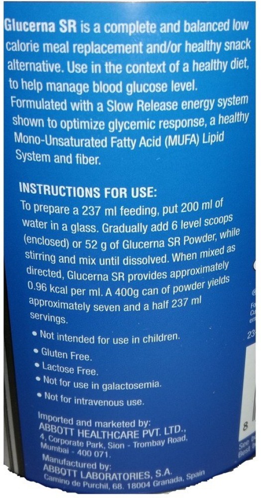 Abbott Glucerna Nutrition Drink